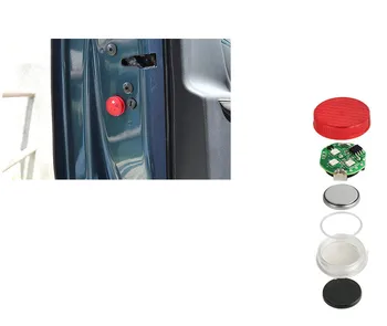 Belaidžio LED Automobilio duris įspėjamoji lemputė pradėjo Saugos magnetas dekoratyvinis indikatorius išvengti avarijos strobe Už Peugeot 5008 2017-2019