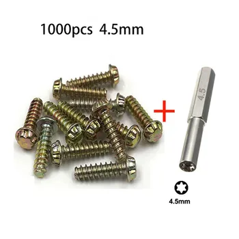1000pcs Pakeitimo Rinkinius, 3.8 mm/4,5 mm Slyvų Varžtai NE/SNES/GB/N64