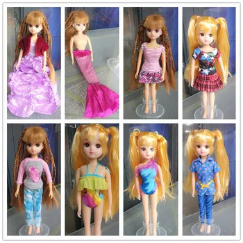 30cm Lėlės Suknelė, Mados Drabužiai tiktų licca Barbie Lėlės, už blythe Reikmenys, Žaislai Geriausias Mergaitė 