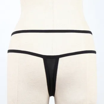 Seksualus apatinis Trikotažas moterims G-string tuščiaviduriai iš apatinės Kelnės Apatiniai, Kelnaitės T string Dirželius Smulkmenų egzotiškų drabužių d90612