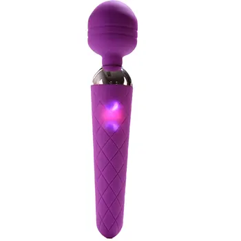 HEYIYI Super Galingas žodžiu, clit vibratoriai Moterims USB Įkrovimo AV Magic Wand Massager Vibrator Suaugusiųjų Sekso Žaislai Moterims