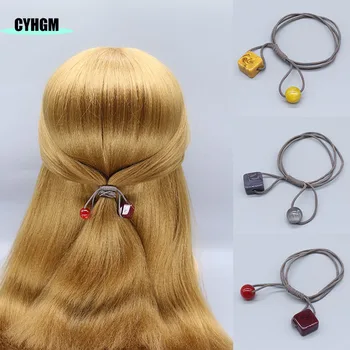 Merginos plaukų gumos juosta elastingas plaukų juostos aksomo scrunchie plaukų ryšius scrunchy moterų Plaukų accesorios para el kabeljas F11-4