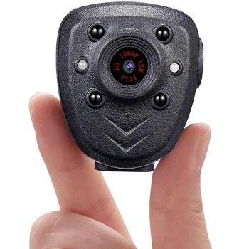 Mini Kūno Kamera HD1080P Vaizdo įrašymo Built-in 32GB Atminties Kortelę,Policijos Kamera su Naktinio Matymo,Kišenėje Įrašą, Namų, Automobilių