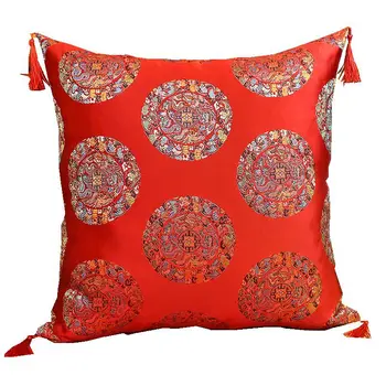 Kinų stiliaus kambarį raudonmedžio sofa-lova, pagalvėlė su širdimi pagalvę išsiuvinėti atlošas padengti klasikinis folk stiliaus pagalvę užsakymą