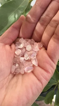 Nuostabus meilės akmuo natūralus rožinis rožinė kvarco prarasti kristalų reiki healing poliruotas akmuo, kaip dovaną už didmeninę