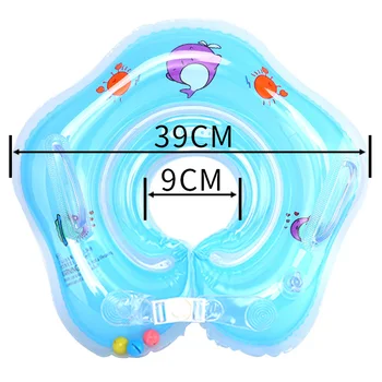 Naujas plaukti žiedas kūdikių maudynių žiedas saugos apykaklės kūdikių plaukimo reikmenys plaukti vonia saugos mokymo pripučiamas žiedas