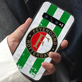 Feyenoord Rotterdam Telefono dėklas, skirtas Samsung Galaxy Note, S 6 7 8 9 10 E 20 Ultra Krašto Plus black Atgal Mados Funda Prabanga Dangtis