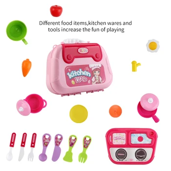 4 Tipų Vaikų Švietimo Apsimesti Žaisti Žaislas Houseware Virtuvės Remonto Įrankiai, Kosmetika, Plastikiniai Inžinerijos Žaislai, Dovanos