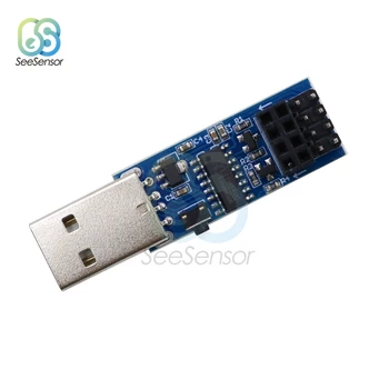 CH340C USB ESP8266 Serijos ESP-01 ESP01 Belaidžio Wifi Developent Valdybos Modulis Arduino Programuotojas Adapteris