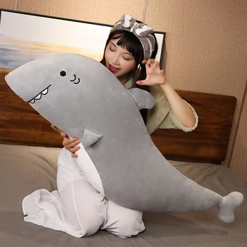 Mielas vandenyno serijos boyfriend pagalvė minkšta iškamša banginis ryklys, seahorse pliušas pagalvės vaikams ir mergaičių atostogų dovanos