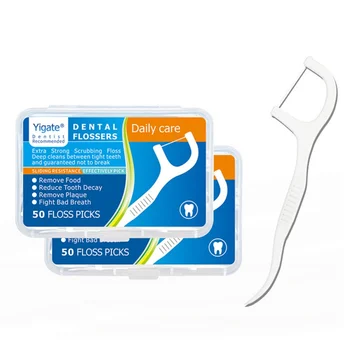 50 vnt/komplektas dantų siūlas švaresnis dantų valymo stick dantų krapštuką teptuku tarp dantų, dantų valymas, burnos priežiūros