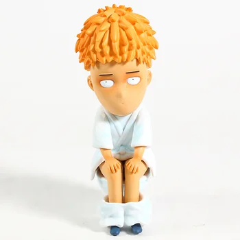 Vienas Smūgis Vyras Saitama Sensei Pooping Ver. PVC Pav Juokingas Anime Modelis Žaislas